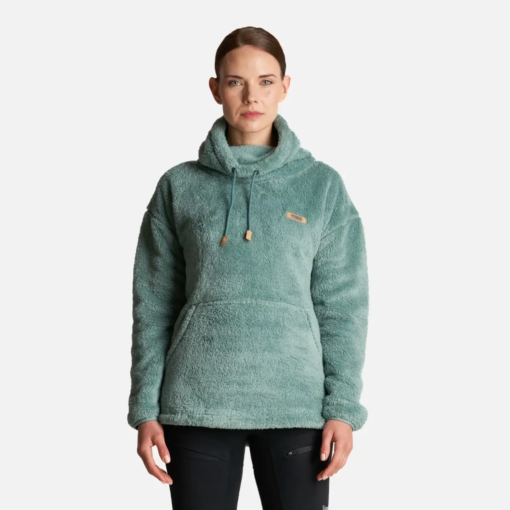 Poleron Mujer Warmy Sweatshirt - Color: Verde Claro