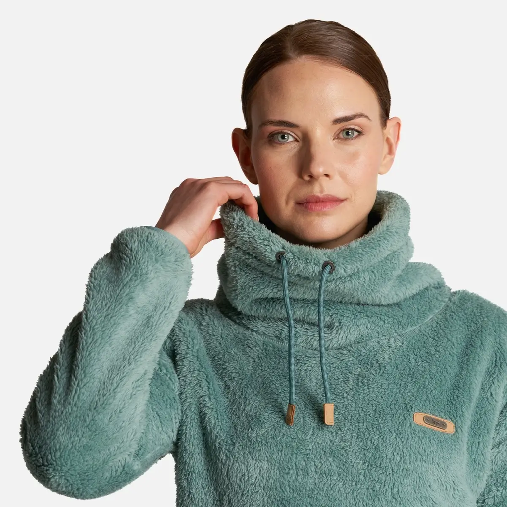 Miniatura Poleron Mujer Warmy Sweatshirt - Color: Verde Claro