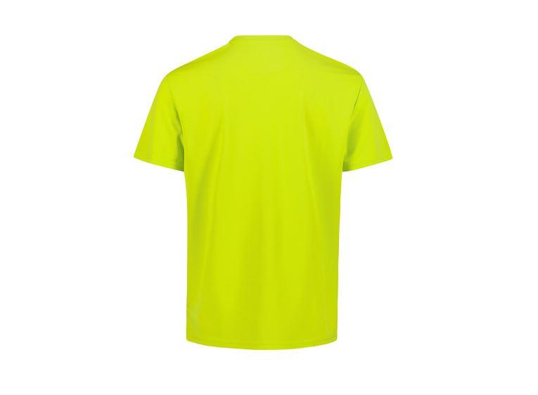 Miniatura Polera Hombre Cuello Redondo - Color: Amarillo Fluor
