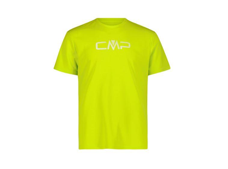 Miniatura Polera Hombre Cuello Redondo - Color: Amarillo Fluor