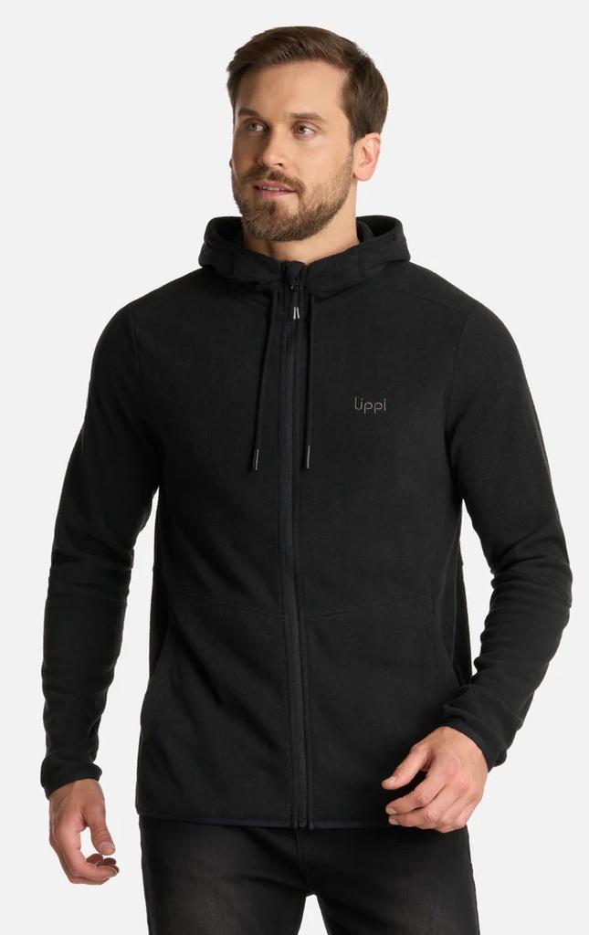 Polar Hombre Stripes Nano-F Full Zip Hoody - Color: Negro