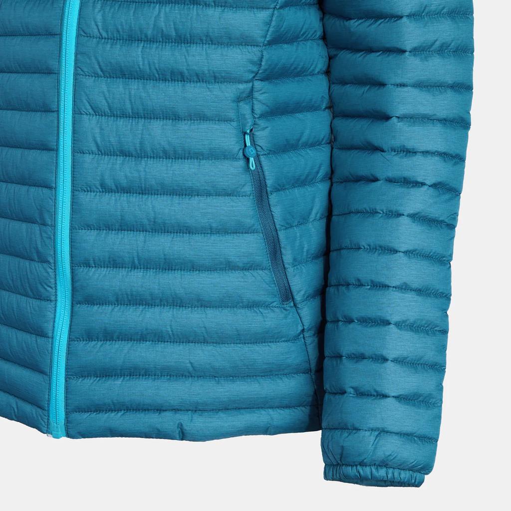 Miniatura Parka Térmica Light Meru Mujer - Color: Verde Azulado