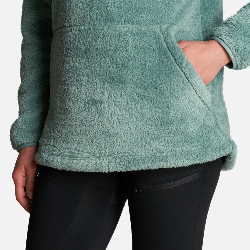 Miniatura Poleron Mujer Warmy Sweatshirt - Color: Verde Claro