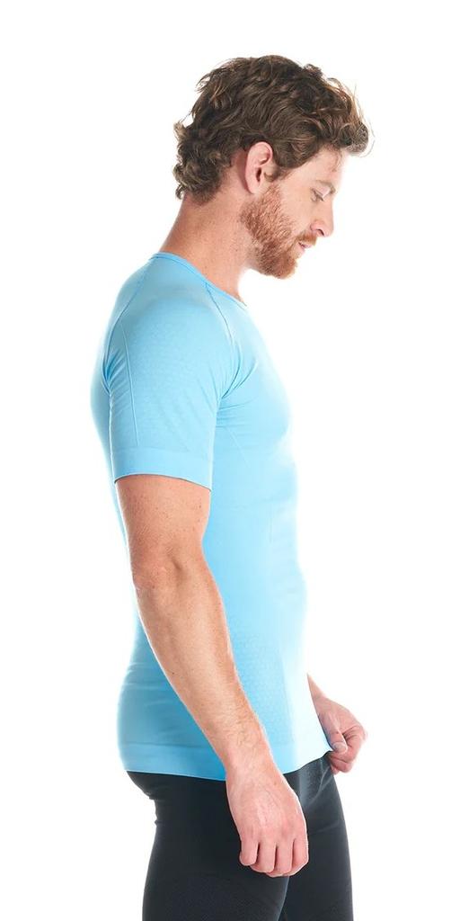 Miniatura Primera Capa Hombre Skintec 1000 Seamless Short Sleeve - Color: Calipso