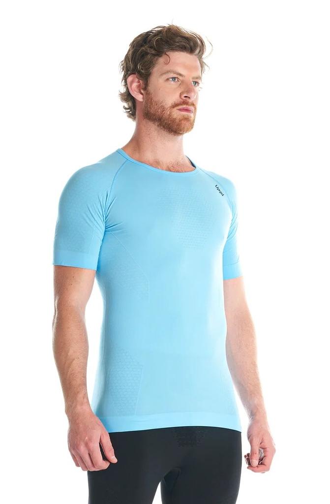 Miniatura Primera Capa Hombre Skintec 1000 Seamless Short Sleeve - Color: Calipso