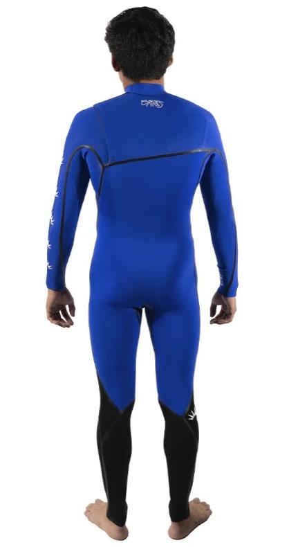 Miniatura Traje de Neopren Wetsuits Mtmf 43MM 2023 - Color: Royal Blue Black