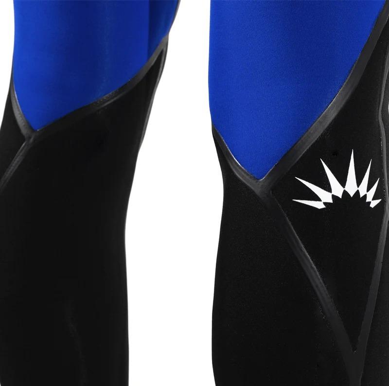 Traje de Neopren Wetsuits Mtmf 43MM 2023 - Color: Royal Blue Black