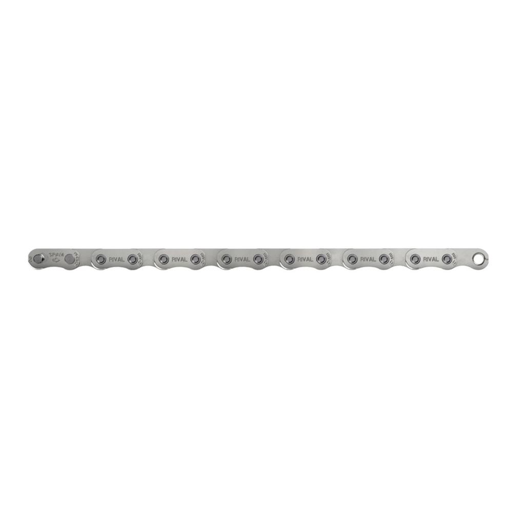 Cadena Rival D1 Flattop 12V 120 Links - Color: Plateado