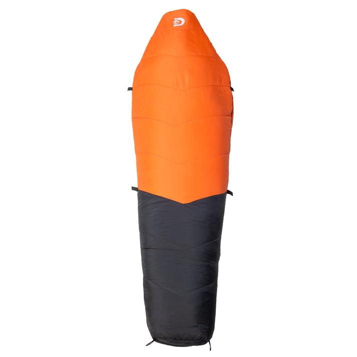 Miniatura SACO DORMIR MOMIA DX120PRO - Color: Naranja/Negro