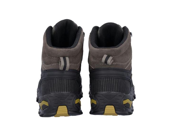 Zapato Hombre Rigel Mid - Color: Negro/Gris Oscuro