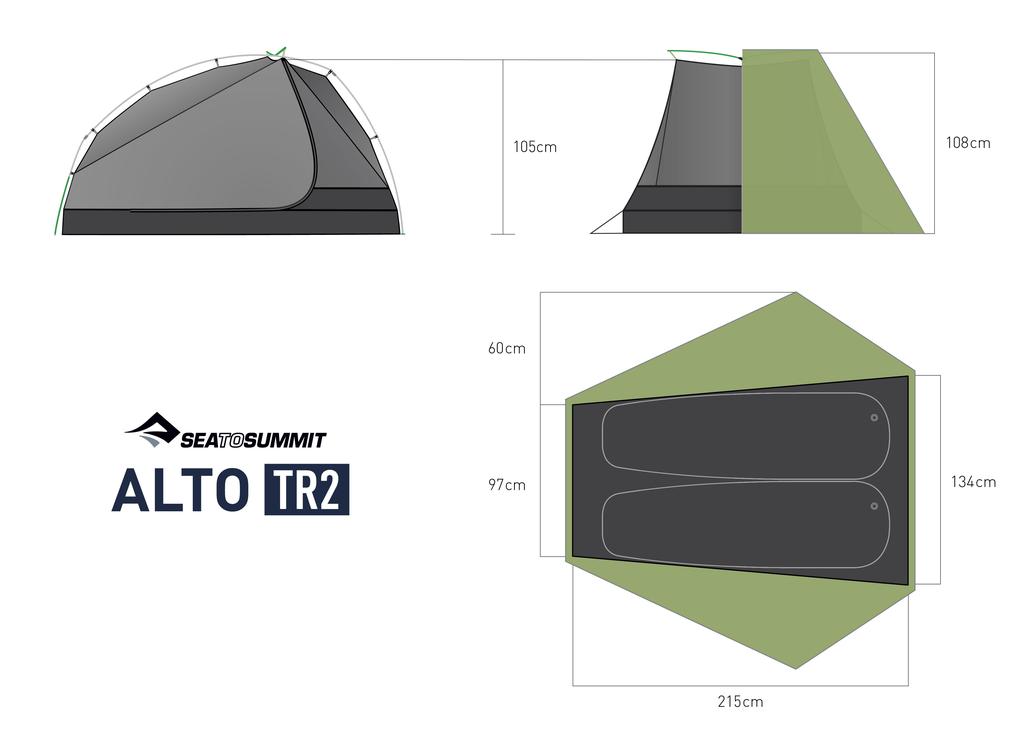 Miniatura Carpa Alto TR2 Bikepack  -