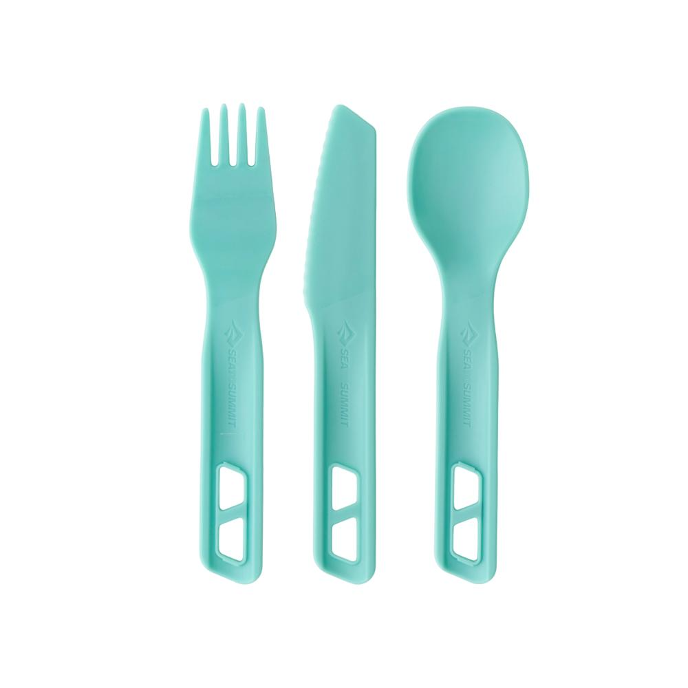 Passage Cubiertos Set 3 Piece - Color: Aqua Sea Blue