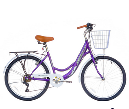 Bicicleta Paseo Branta City Acero 6V. V-Brake Dama