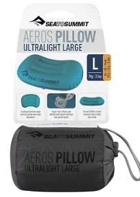 Almohada Aeros Ultralight Large - Color: Turquesa