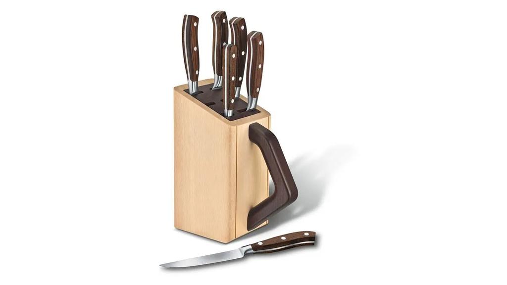 Miniatura Soporte para cuchillos Grand Maître  - Color: Madera