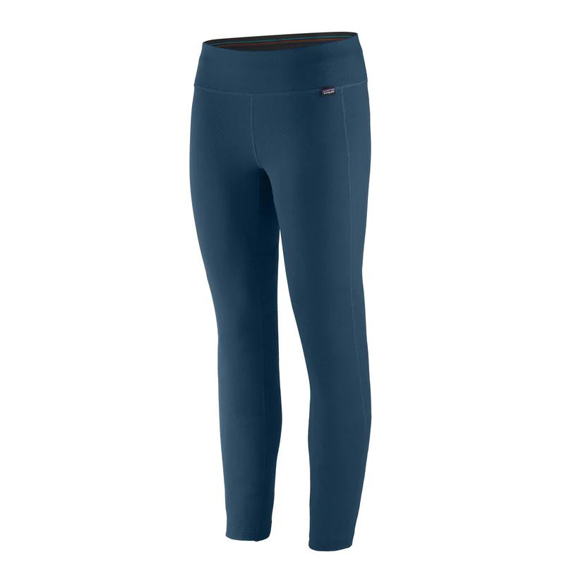 Miniatura Pantalón Primera Capa Mujer Capilene Midweight Bottoms - Color: Azul Oscuro