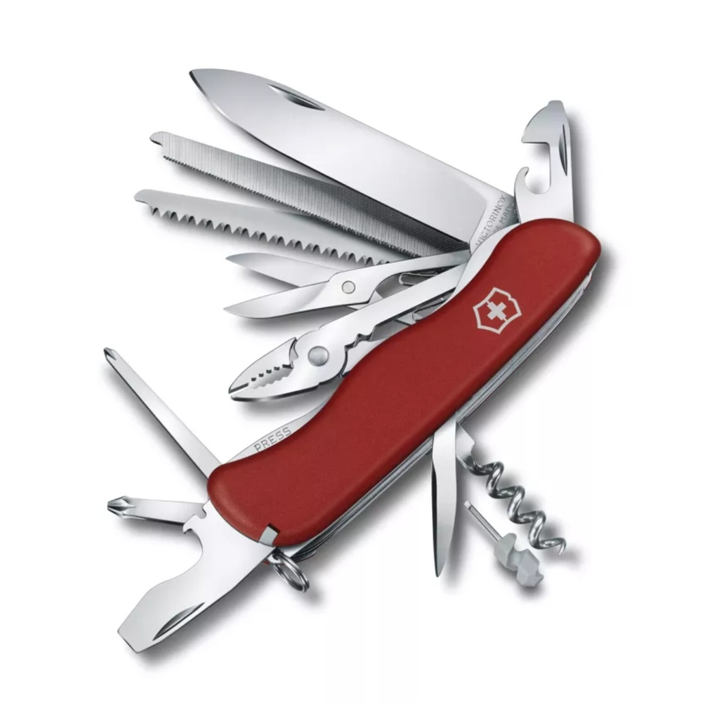 Navaja Workchamp 111 mm 21 Fun - Color: Rojo