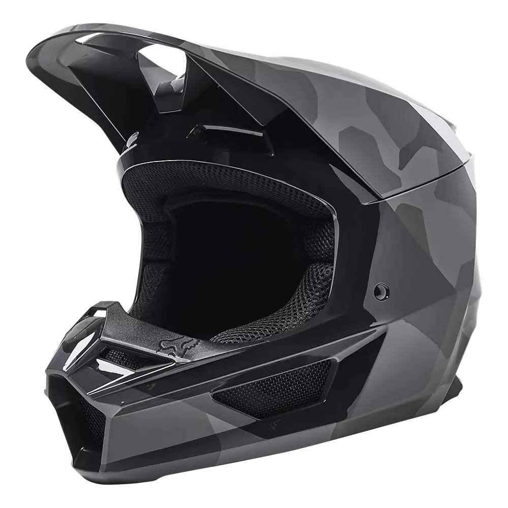 Casco Moto Niño V1 BKNR Camo  -