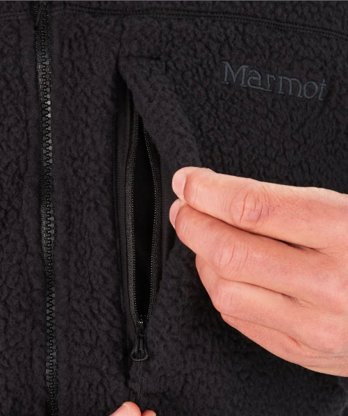 Miniatura Polar Hombre Aros Fleece Jacket - Color: Negro