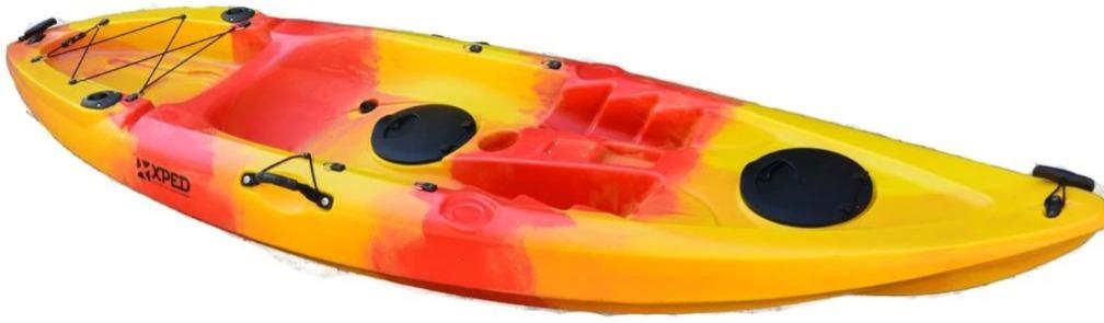 Miniatura Kayak Conger Single - Color: Amarillo-Rojo