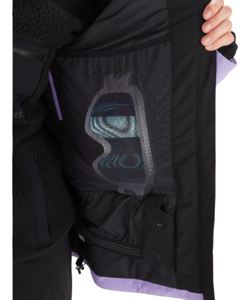 Miniatura Chaqueta De Nieve Mujer Refuge - Color: Morado