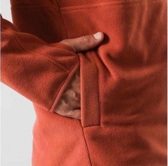 Miniatura Polar Hombre Andesgear New Maihue - Color: Ladrillo