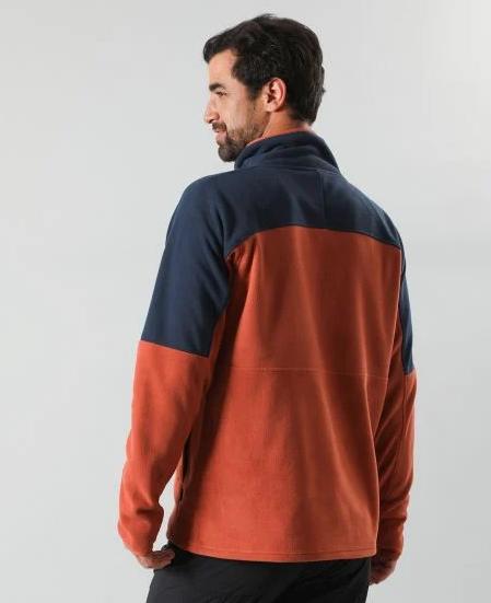 Miniatura Polar Hombre Andesgear New Maihue - Color: Ladrillo