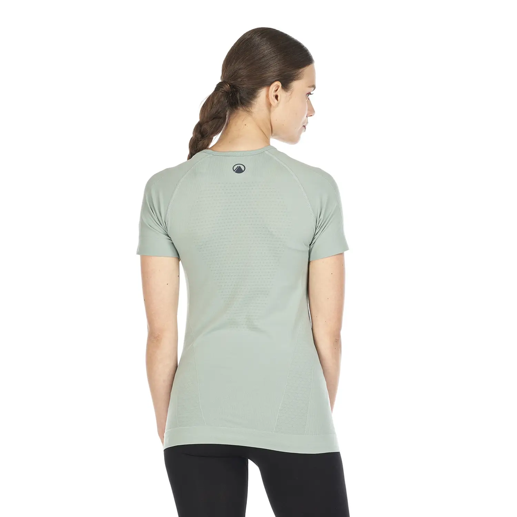 Miniatura Primera Capa Mujer Skintec 1000 Seamless Top Short Sleeve -