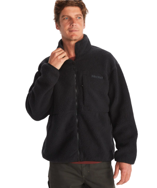 Miniatura Polar Hombre Aros Fleece Jacket - Color: Negro