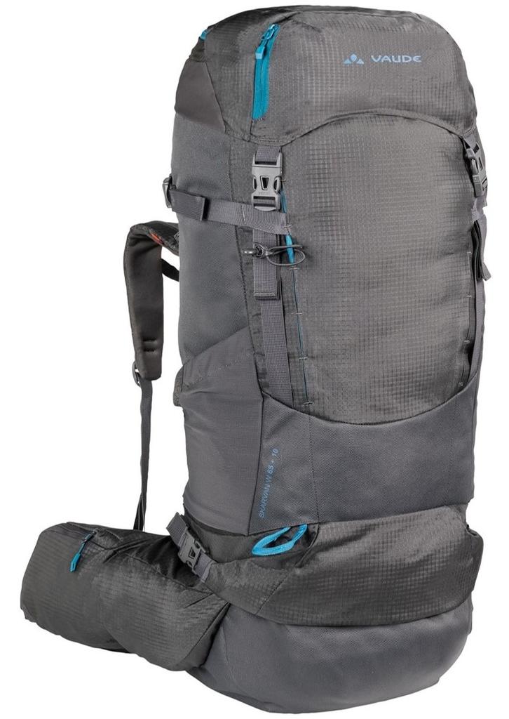 Mochila Trekking Skarvan Mujer 65+10 - Color: Gris, Formato: 65 + 10 L.