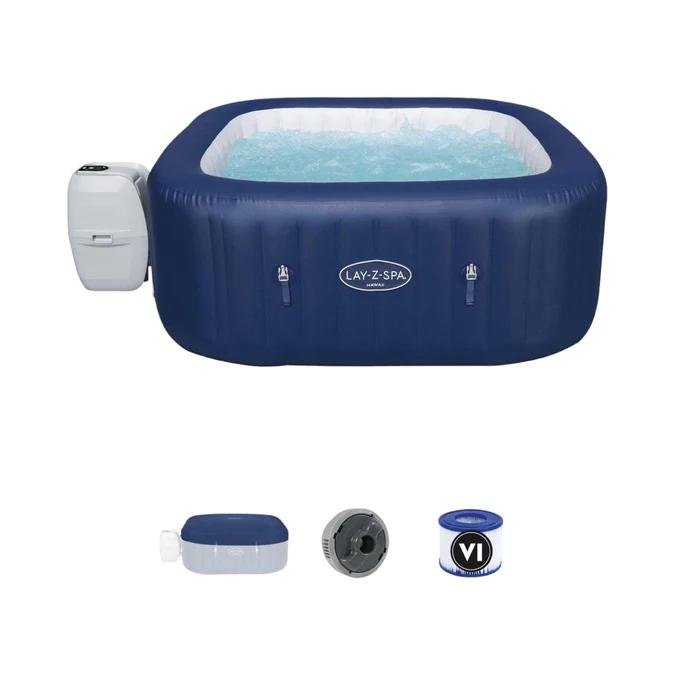 Miniatura Hot Tub Spa Jacuzzi Inflable Hawaii 6 Personas  -