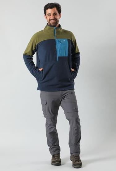 Miniatura Polar Hombre Andesgear New Maihue - Color: Navy