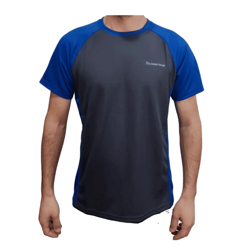 Polera Crown SS Shirt Classic Hombre - Color: Azul