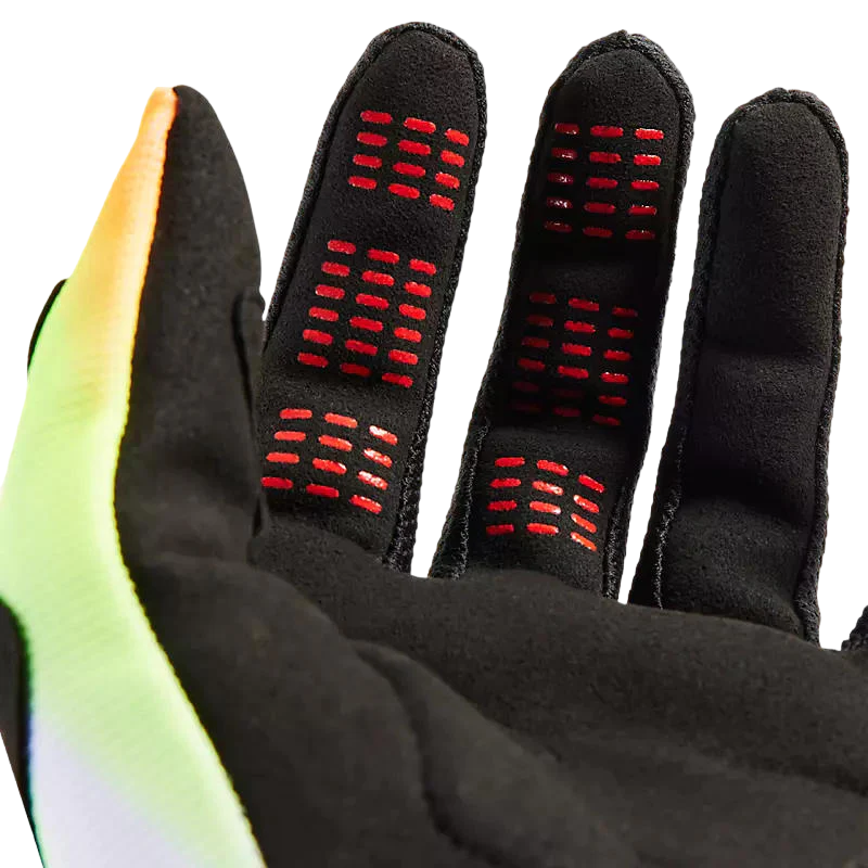 Miniatura Guantes Moto 180 Statk - Color: Blanco-Amarillo