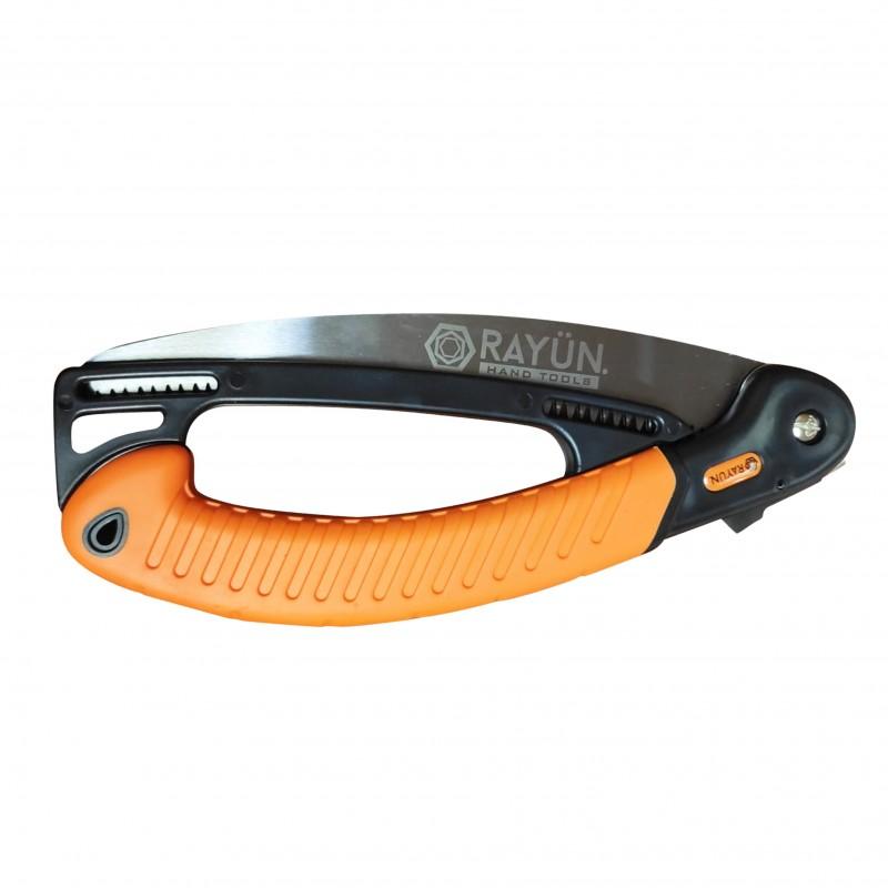 Serrucho De Poda Plegable 12"  - Color: Naranja-Negro