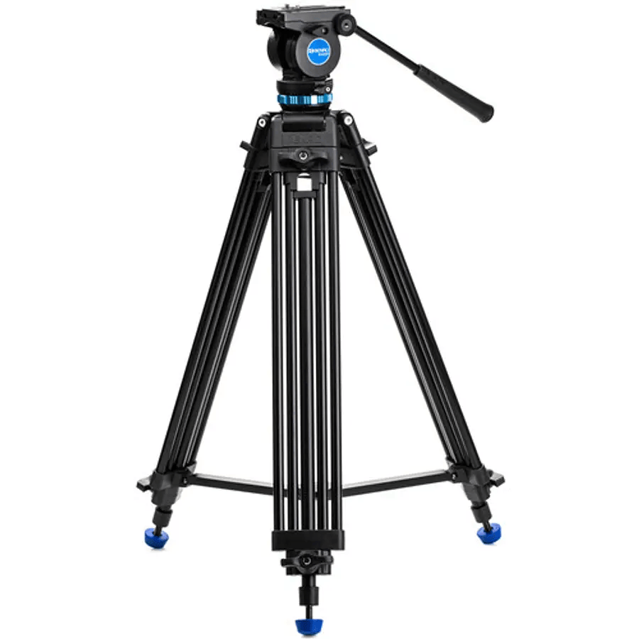Kit Trípode de aluminio para video KH25 más cabezal -