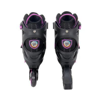 Patines En Línea Fitness  - Color: Negro/Morado