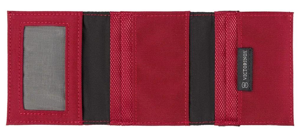 Billetera Tres Pliegues Travel Accessories EXT - Color: Rojo