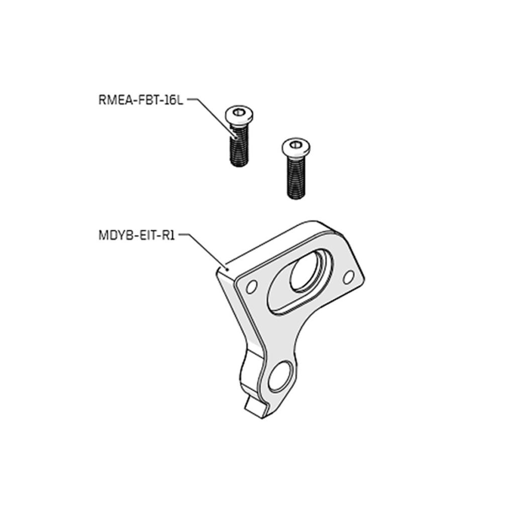 Pata Trasera Aluminio M071 -