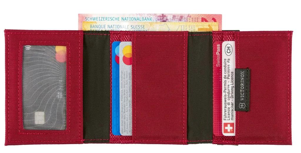 Miniatura Billetera Tres Pliegues Travel Accessories EXT - Color: Rojo