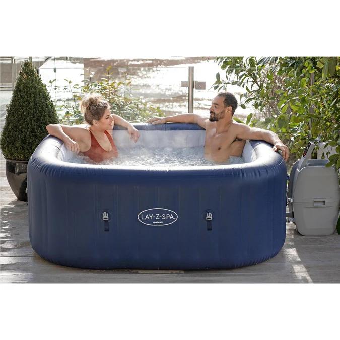 Miniatura Hot Tub Spa Jacuzzi Inflable Hawaii 6 Personas  -