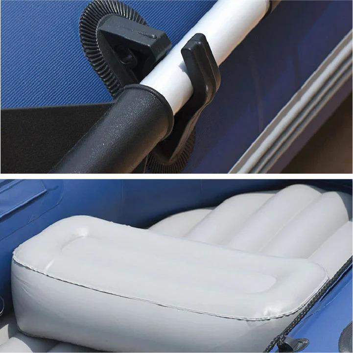 Miniatura Bote Classic Con Motor Eléctrico -