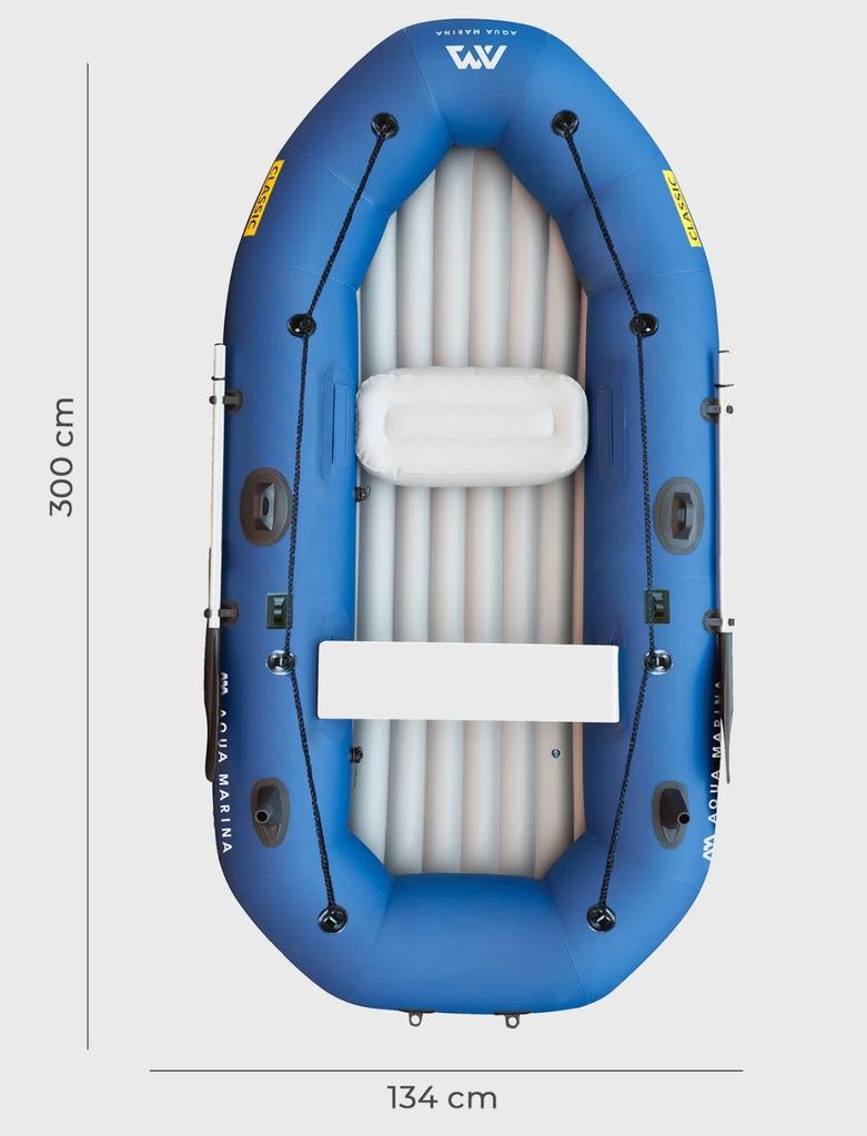 Miniatura Bote Classic Con Motor Eléctrico -