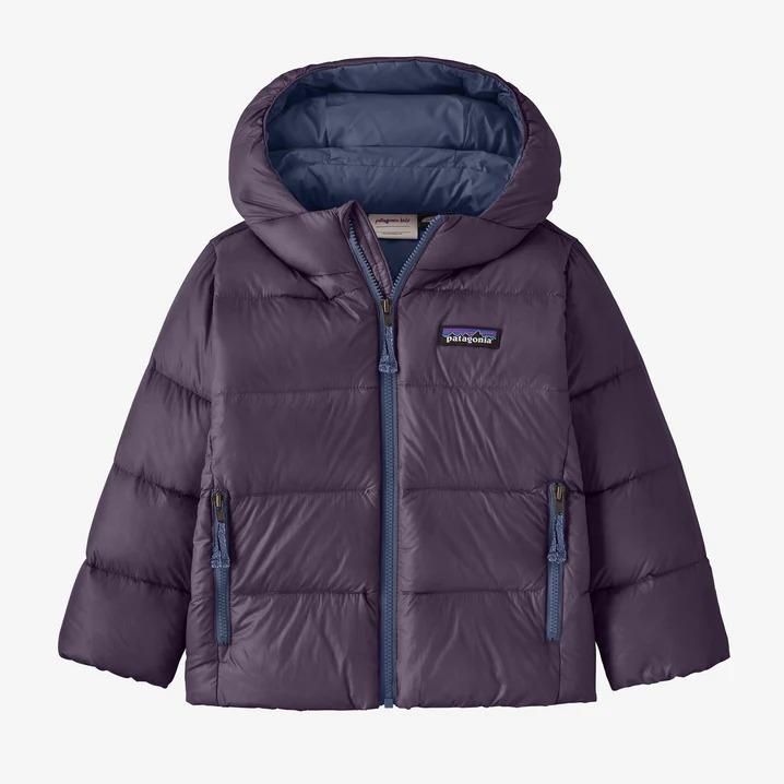 Miniatura Parka Bebé Hi-Loft Down Sweater Hoody - Color: Morado