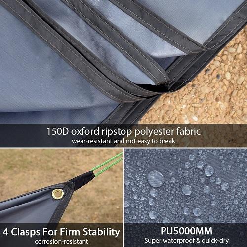 Tarp 150D Ultralight 210×260 -