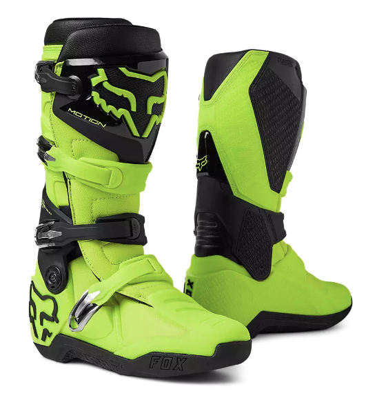Miniatura Botas Moto Motion - Color: Amarillo