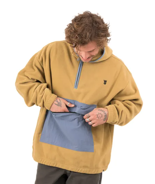 Polar City Style Hombre Splash Reciclado  - Color: Mostaza