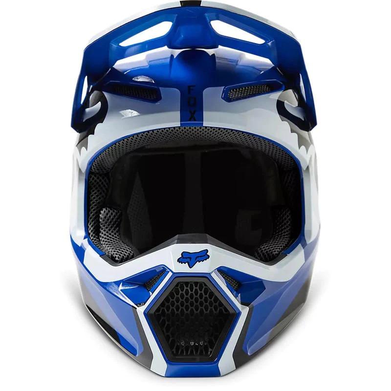 Miniatura Casco Moto V1 Leed  - Color: Azul