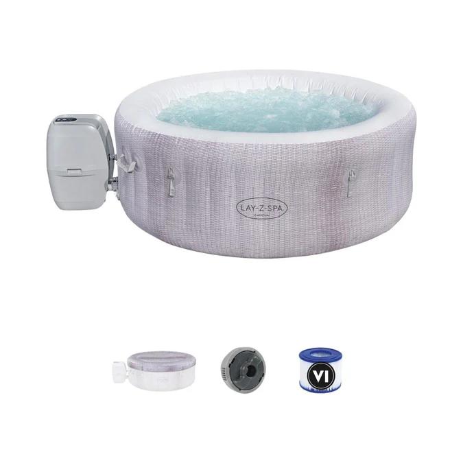 Miniatura Hot Tub Spa Jacuzzi Inflable Cancún 4 Personas  -