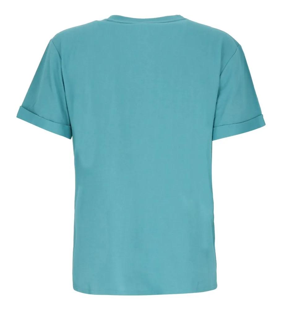 Polera Manga Corta Escalada Women - Color: Teal